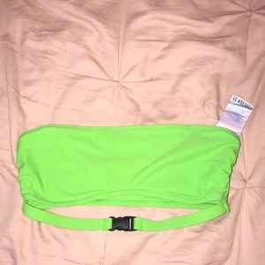 Forever 21 Lime Green Bikini Top